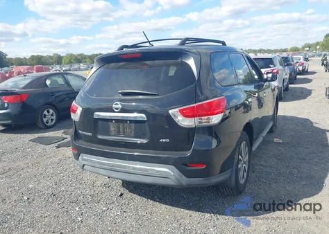 2014 Nissan Pathfinder S from USA, damaged, VIN 5N1AR2MM6EC707611
